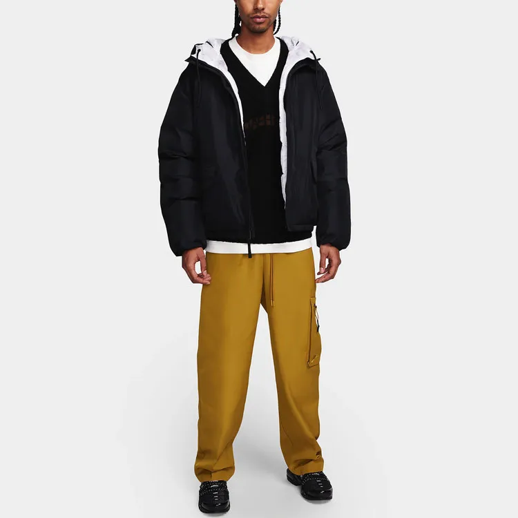 Nike Puffer Jackets Men Black-2