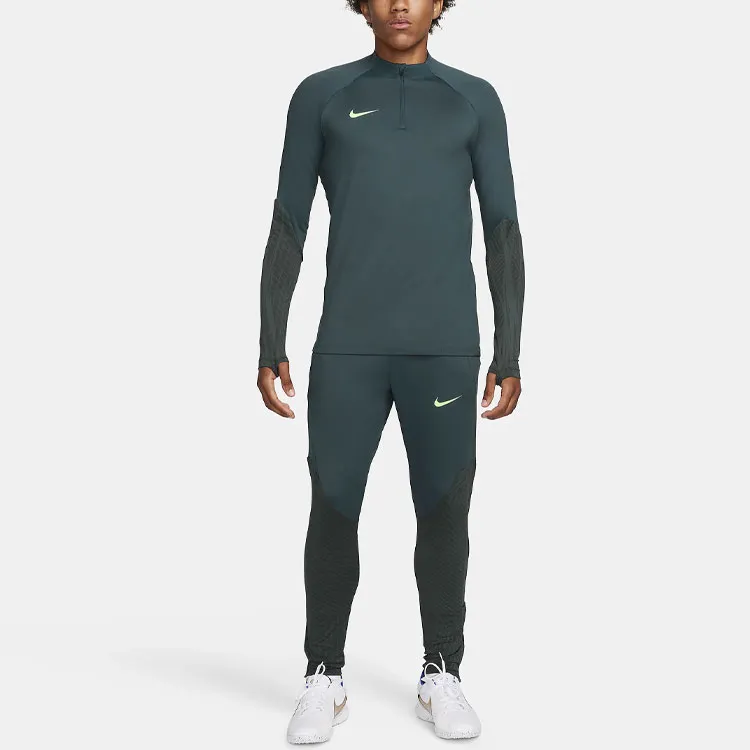 Nike Knitted Sweatpants Men Dark Green-2