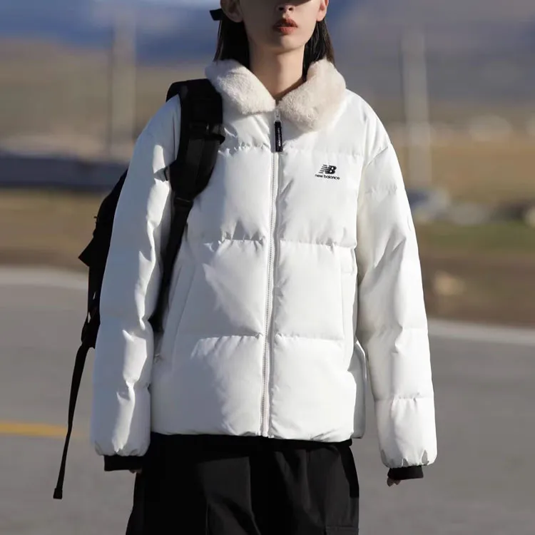New Balance Down Jacket Women's White-1