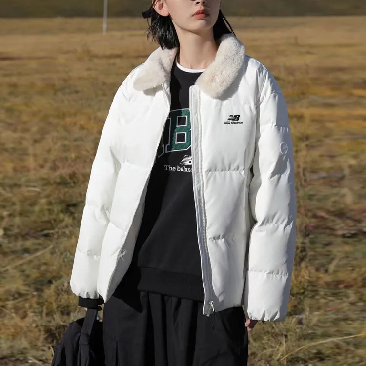 New Balance Down Jacket Women's White-3