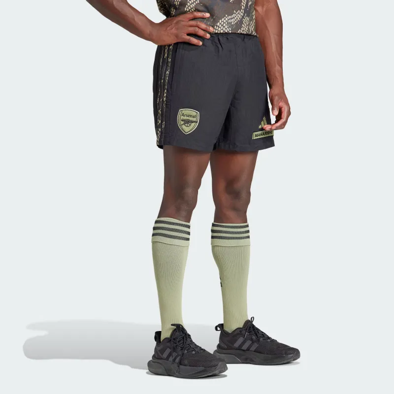 Adidas x Maharishi Arsenal Soccer Shorts Men's Black-1
