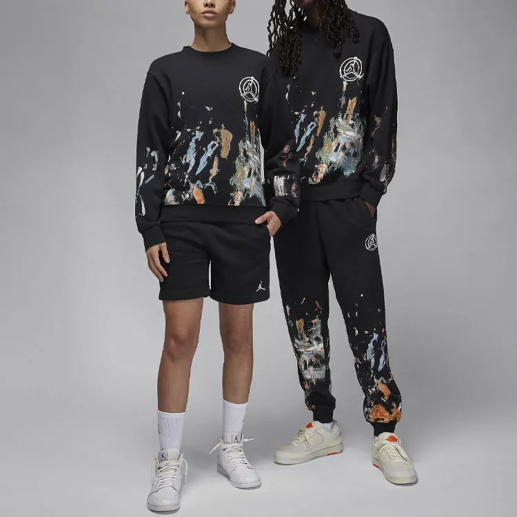 Jordan Sweatshirts Unisex Black-2