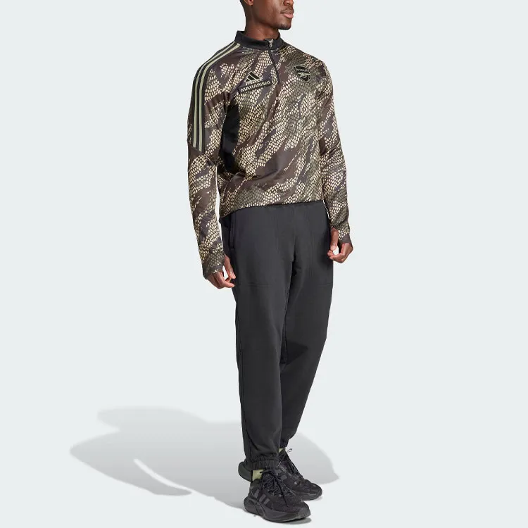 Adidas x Maharishi Knitted Sports Pants Men's Black-3