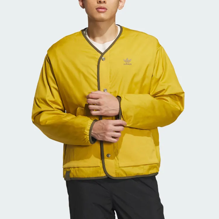 Adidas Originals Puffer Jacket Unisex Strata Olive Green-5