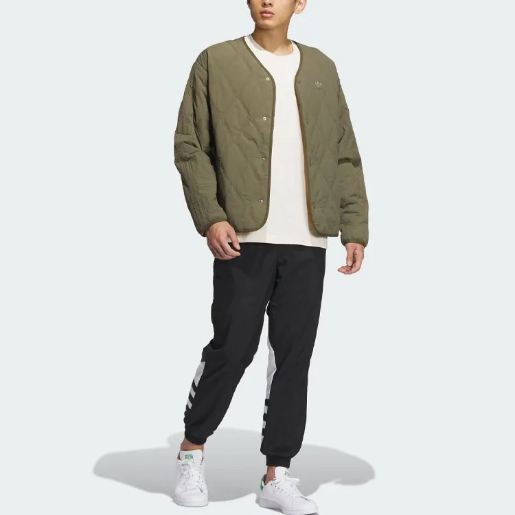 Adidas Originals Puffer Jacket Unisex Strata Olive Green-7