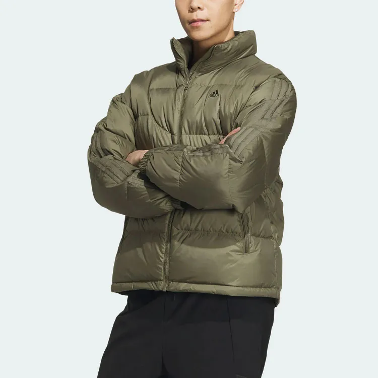 Adidas Down Jacket Down Jacket Unisex Strata Olive Green-4