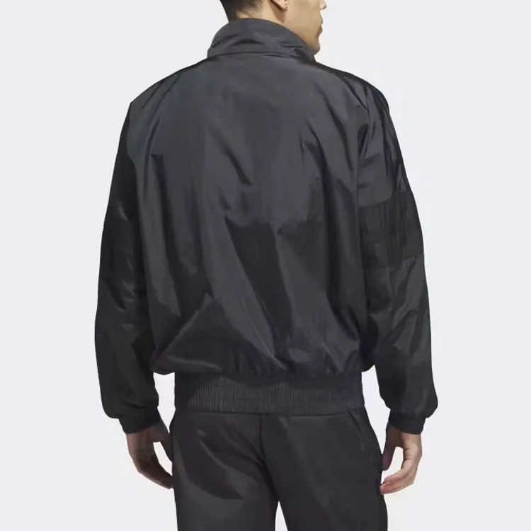 Adidas Originals WARM-UP BASKETBALL Warm-Up Basketball Jacket Jackets Coats Men's Black-1