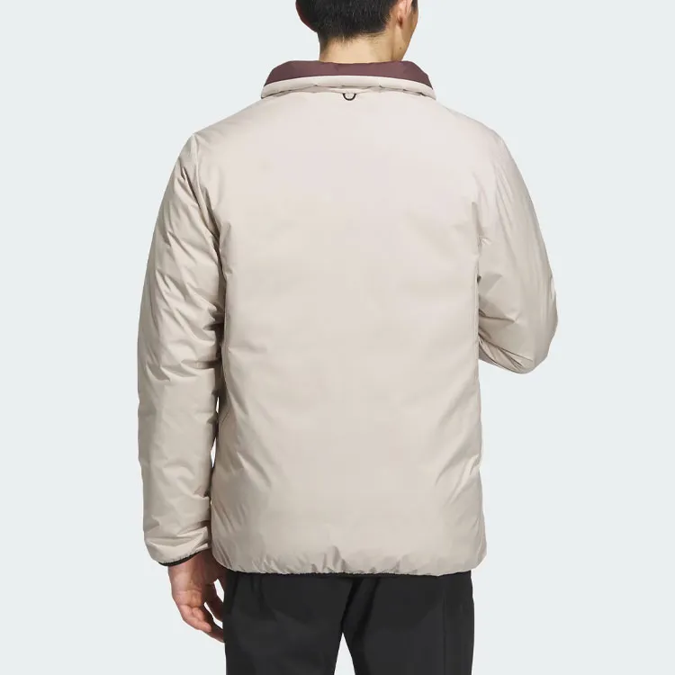 Adidas Waterproof And Windproof Windbreaker Jacket Men's Ecru-7