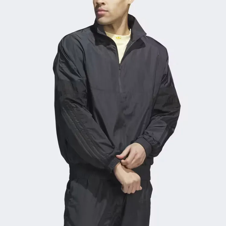 Adidas Originals WARM-UP BASKETBALL Warm-Up Basketball Jacket Jackets Coats Men's Black-2