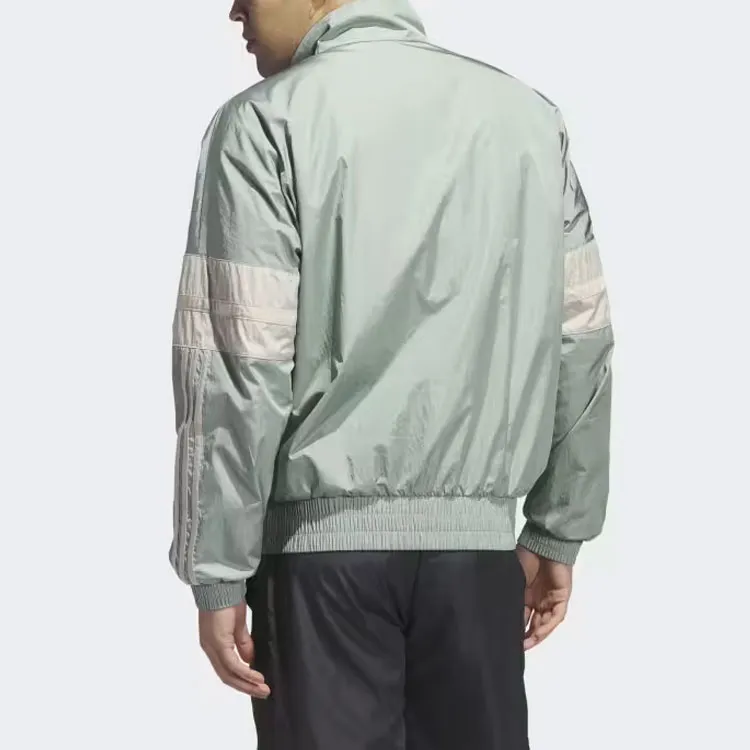 Adidas Originals Warm-Up Basketball Jacket Jackets Coats Men's Green-2