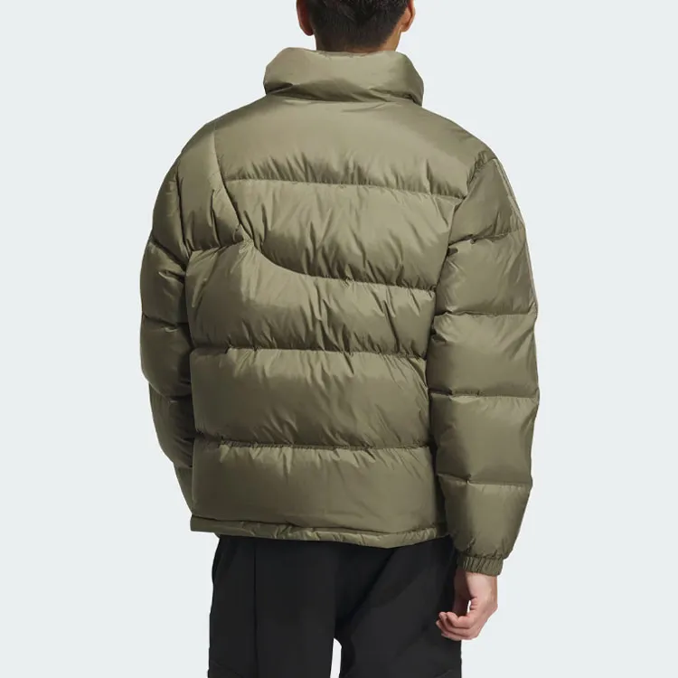 Adidas Down Jacket Down Jacket Unisex Strata Olive Green-5
