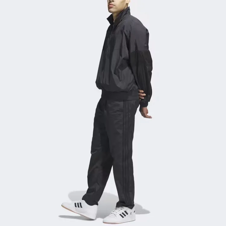 Adidas Originals WARM-UP BASKETBALL Warm-Up Basketball Jacket Jackets Coats Men's Black-3
