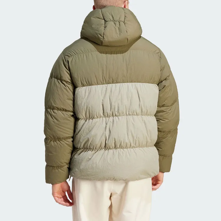 Adidas Originals Down Jackets Men Strata Olive Green-1