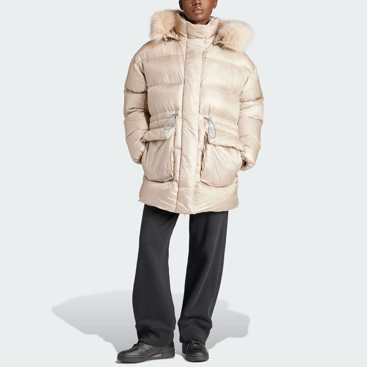 Adidas Originals PUFFED Down Jackets Women's Light Khaki XL