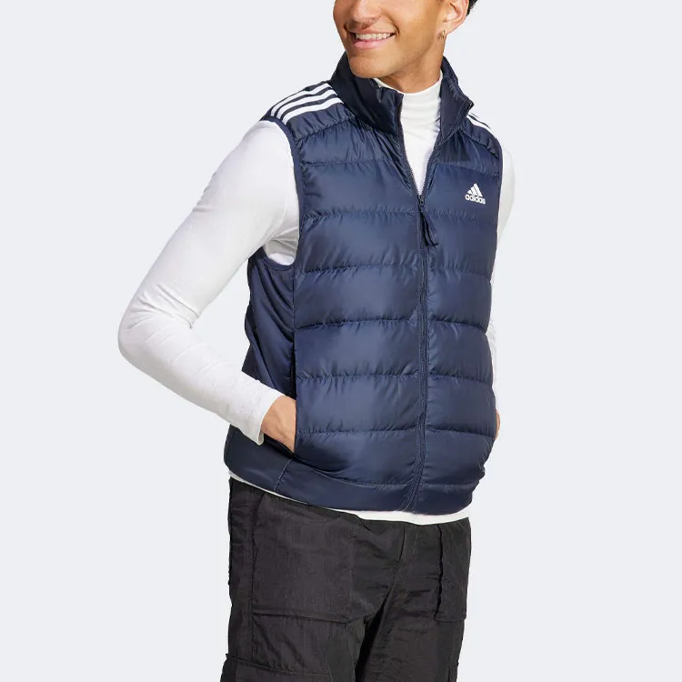 Adidas Free Shipping With AdiClub Essentials 3 Stripes Light Down Vest-3
