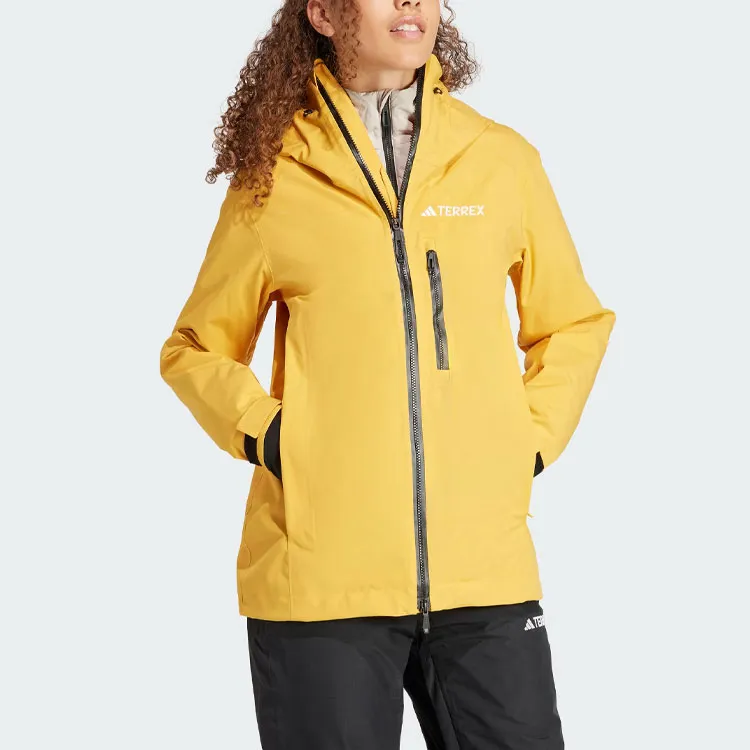 Adidas Terre FW23 Ski Top Women's Apricot Yellow-1