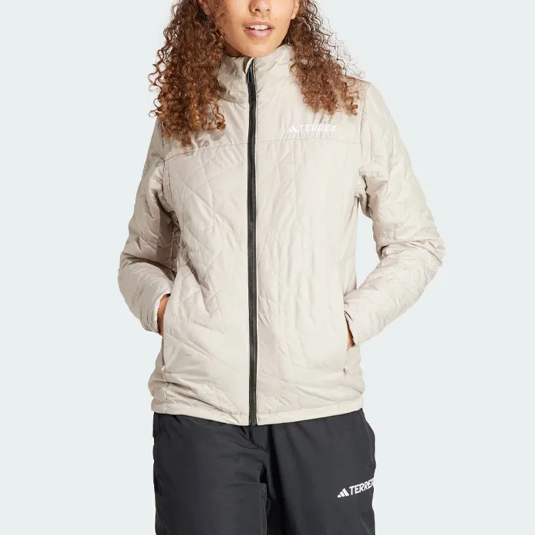 Adidas Terre FW23 Ski Top Women's Apricot Yellow-4
