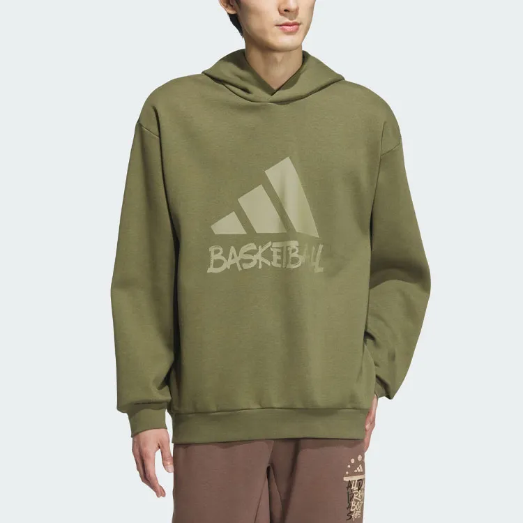 Adidas Sweatshirts Men Dark Olive Green-1