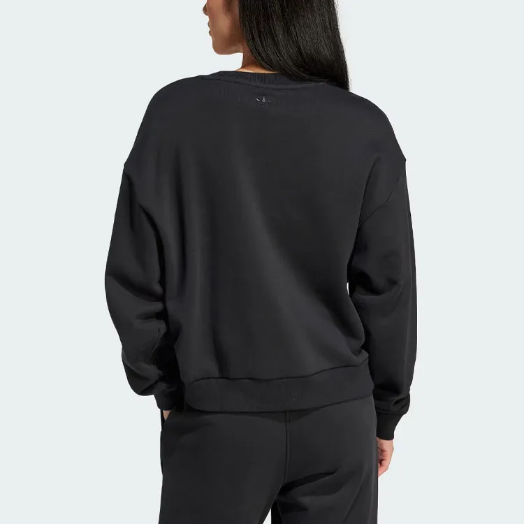 Adidas Originals Embellished Sweatshirt Sweatshirt Women's Black-2