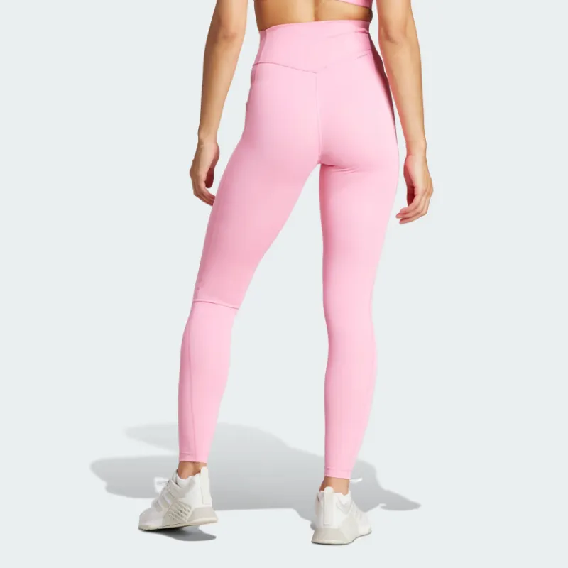 Adidas Opt St Hr 1/1 L Leggings Women's Pink-3