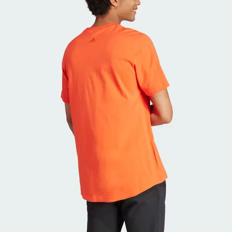 Adidas All Szn Graphic Tee T Shirt Men's Orange-2