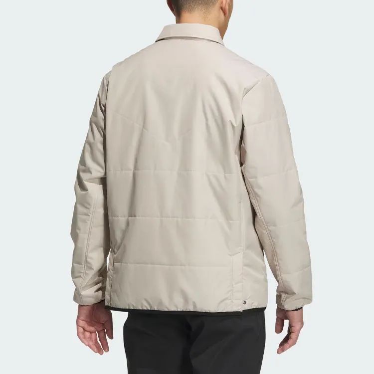 Adidas Padded Jacket Jackets Coats Men's Beige-2