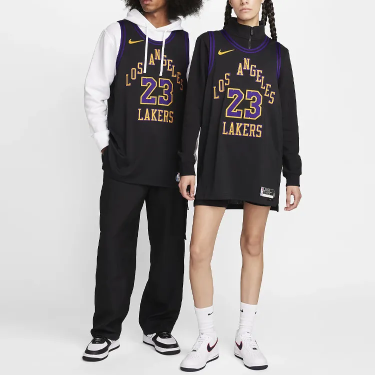 Nike Basketball Jerseys Unisex Black-2