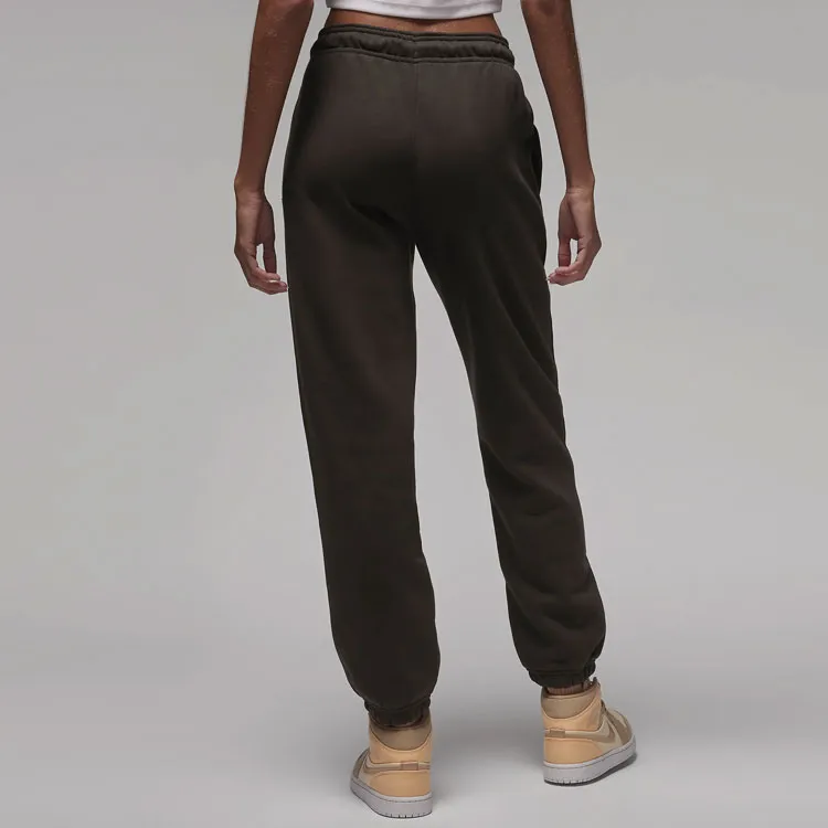 Jordan Brooklyn Brooklyn Fleece Knitted Sports Pants Women's Brown-2