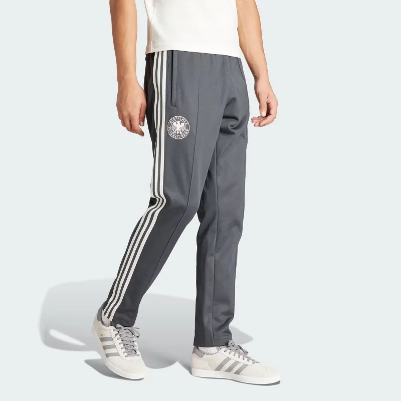 Adidas Originals Germany Beckenbauer Knitted Sweatpants Men's Graphite Black-1