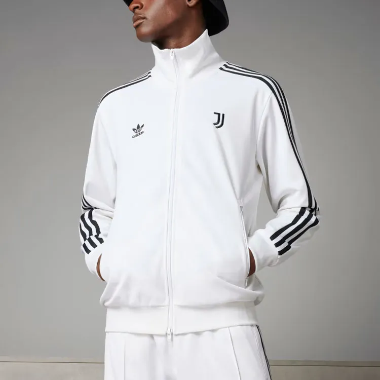 Adidas Originals JUVENTUS BECKENBAUER Juventus Beckenbauer Track Top Jackets & Coats Men's White-1