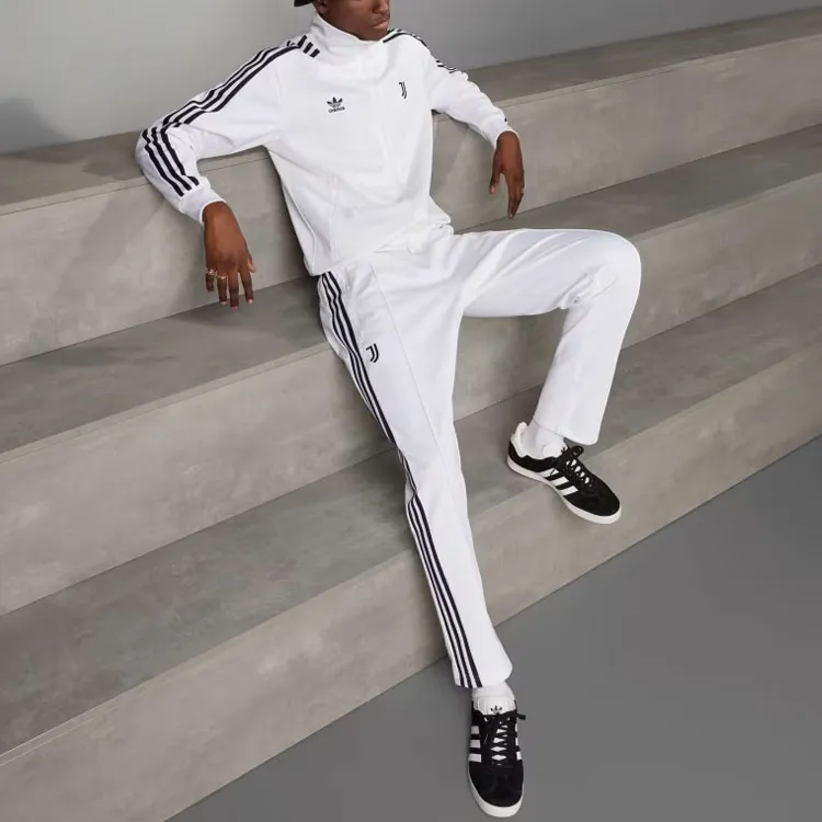 Adidas Originals JUVENTUS BECKENBAUER Juventus Beckenbauer Track Top Jackets & Coats Men's White-5