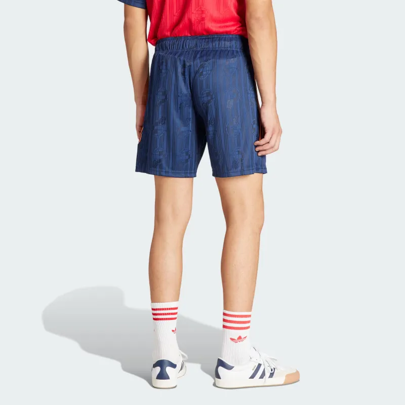 Adidas Spain 1996 Home Shorts Soccer Shorts Men's Dark Indigo-2