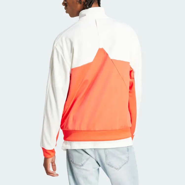 Adidas Tiro Track Top Jackets Coats Men's Orange White-2