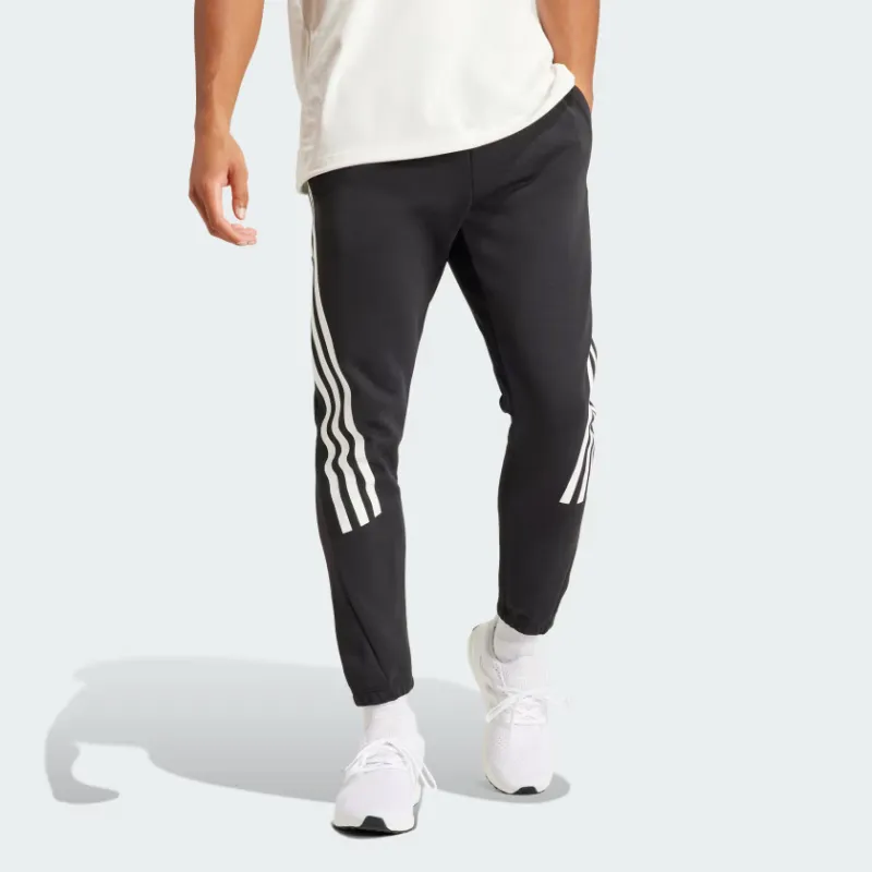 Adidas Future Icons Future Icons 3 Stripes Joggers Knitted Sweatpants Men's Black-2