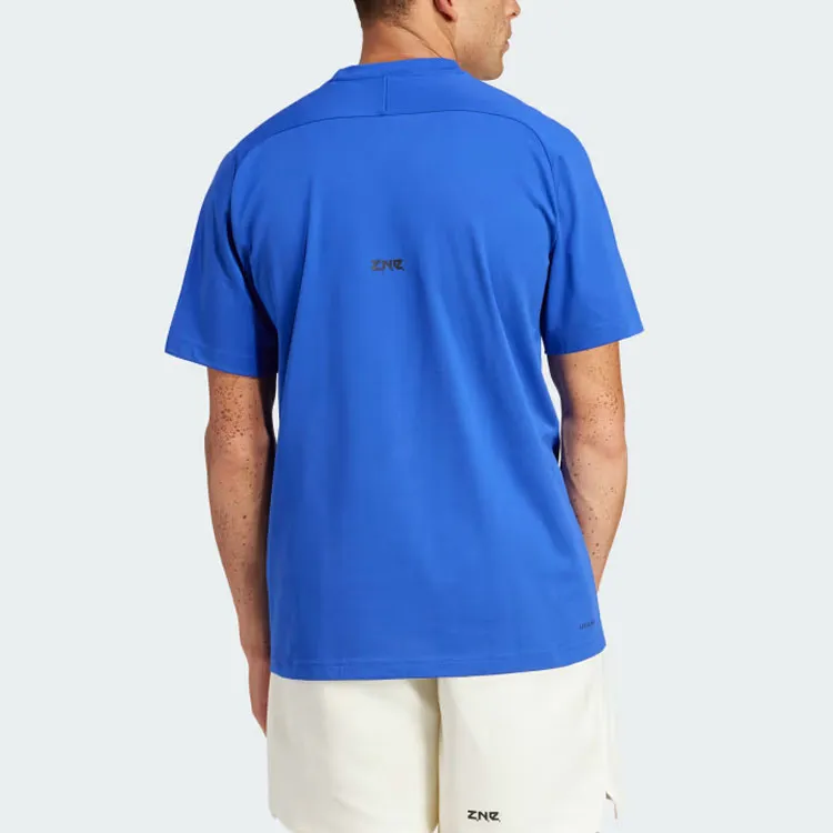 Adidas Z.N.E. Collection T Shirt Men's Blue-3