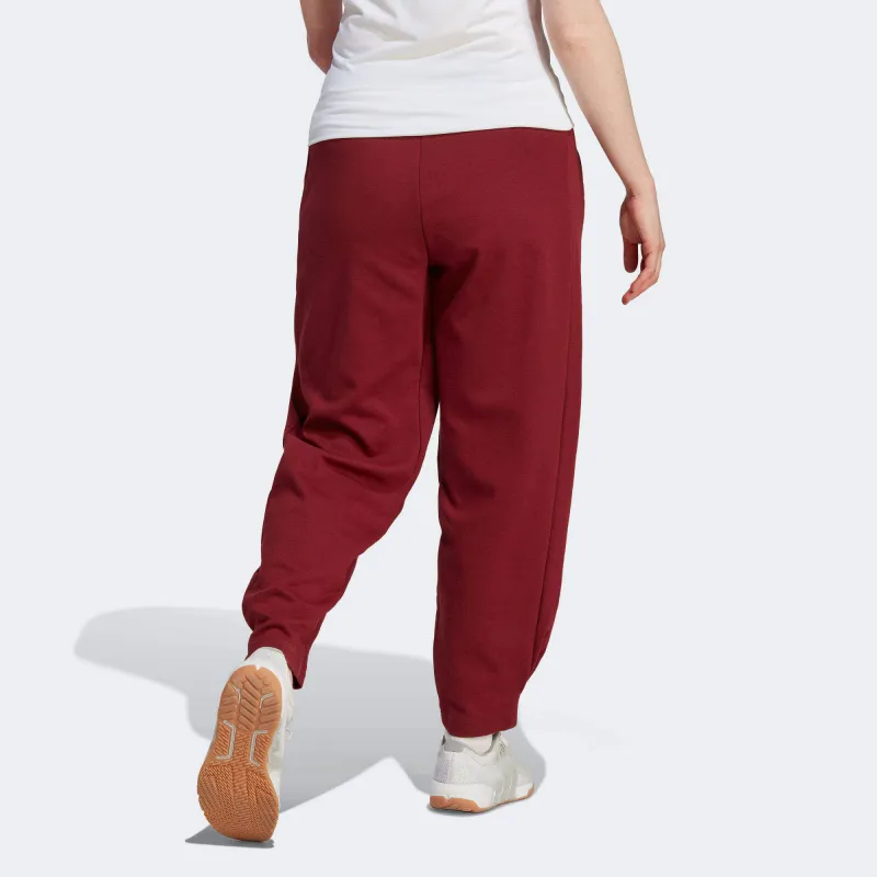 Adidas Sport Performance Knitted Sports Pants Women's Red-2
