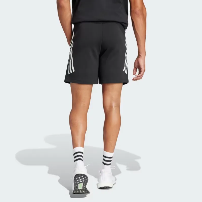 Adidas Future Icons 3 Stripes Shorts Casual Shorts Men's Black-2