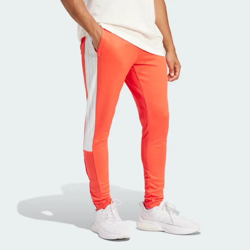 Adidas Knitted Sweatpants Men Orange-3