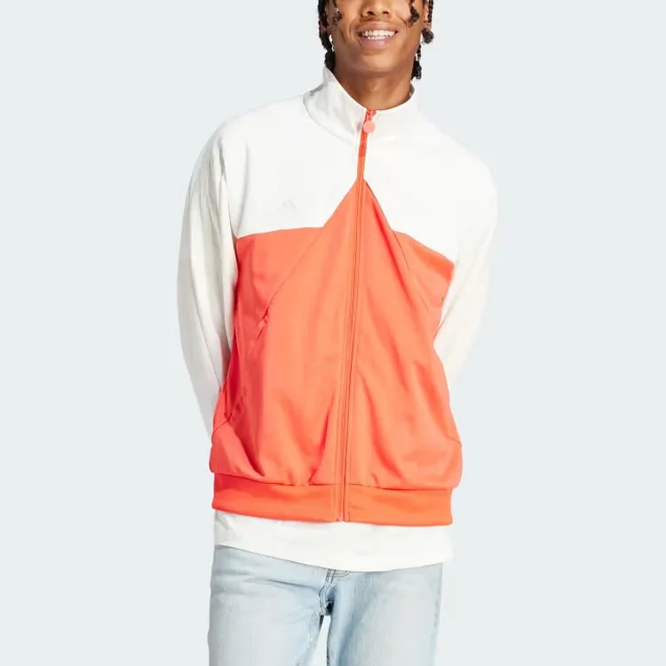 Adidas Tiro Track Top Jackets Coats Men's Orange White-1