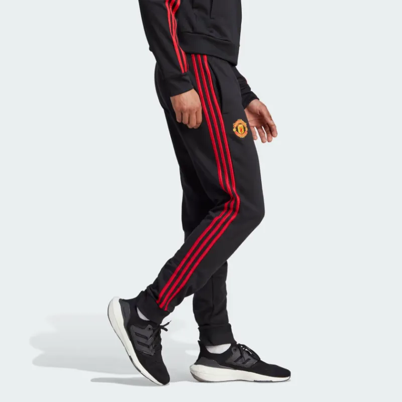 Adidas Manchester United Manchester United Dna Sweat Pants Knitted Sports Pants Men's Black-4