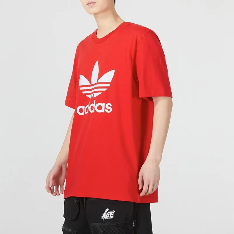 Adidas Originals T Shirt Men's Red-3