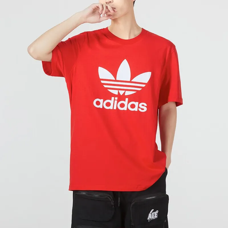 Adidas Originals T Shirt Men's Red-2