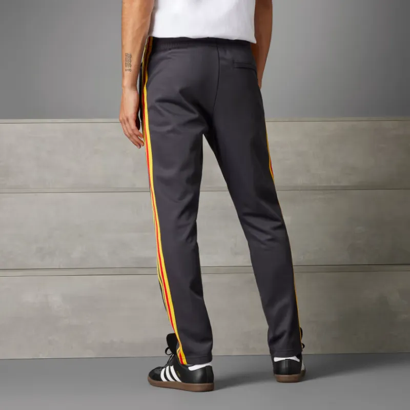 Adidas Originals Belgium Beckenbauer Tracksuit Bottoms Knitted Sports Pants Men's Black-2