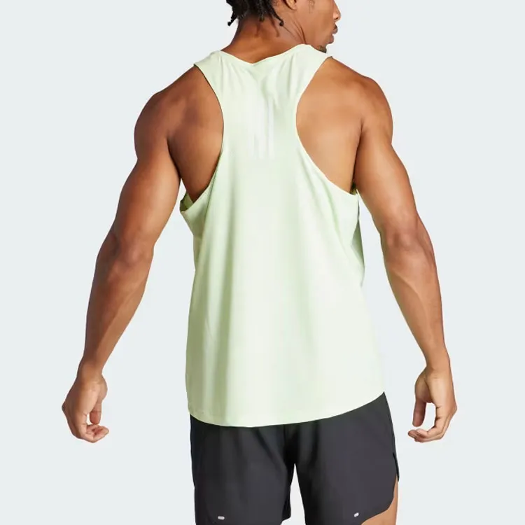 Adidas Tank Top Men's Light Green-2