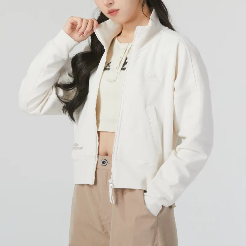 adidas レディースジャケット S ホワイト Adidas Jackets Women's White - POIZON