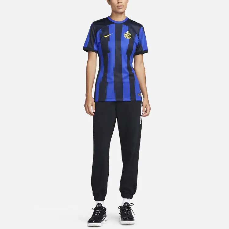Nike Dri-Fit Soccer Jerseys 2023/24 Season International Beige Blue Home Women's Blue Black-2
