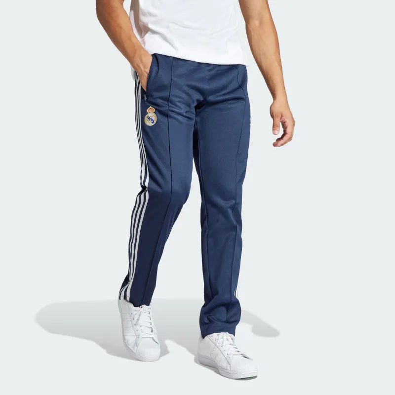 Adidas Originals Real Madrid Beckenbauer Knitted Sweatpants Men's Legend Ink-1