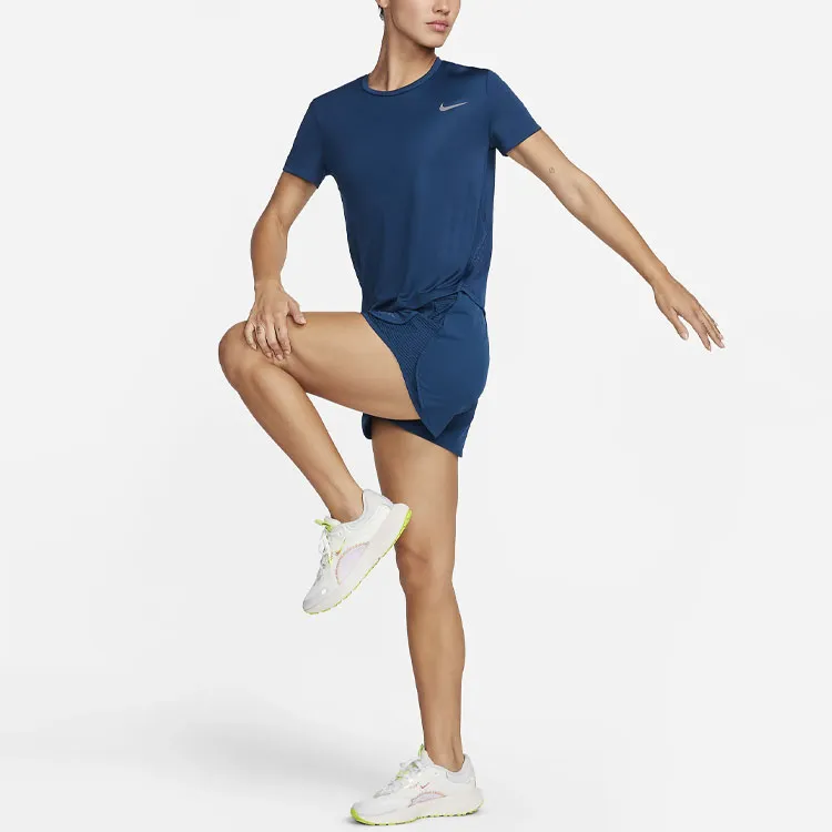 Nike Miler T-Shirt Women's Dark Blue-2