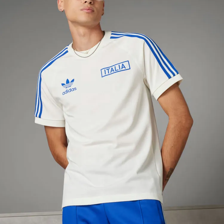 Adidas Originals T Shirt Men's Blue White-1