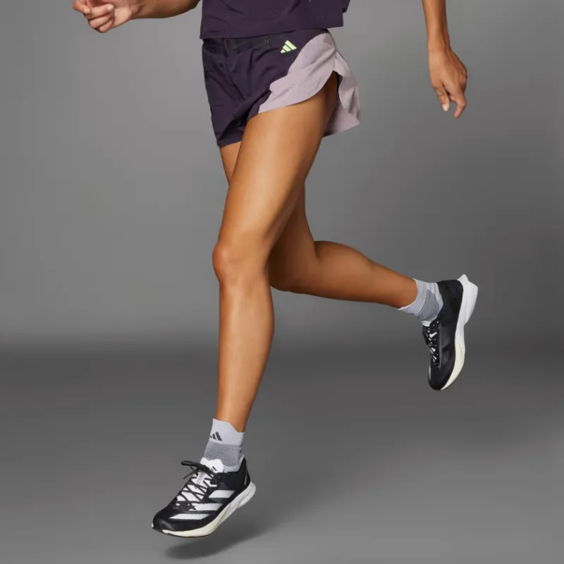 Adidas Free Shipping With AdiClub Adizero Running Split Shorts-1
